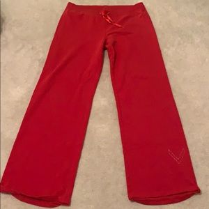 Victoria Secret X Red Lounge Sweatpants